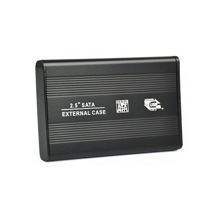 Blueline alumínium 2.5" USB3.0 SATA HDD ház (fekete)