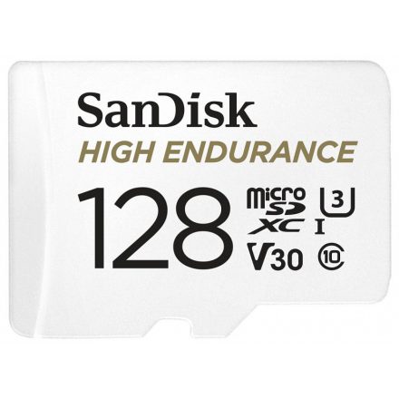 SanDisk High Endurance microSDXC 128GB V30 (100MB/s) (183567)