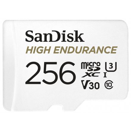 SanDisk High Endurance microSDXC 256GB V30 (100MB/s) (183568)