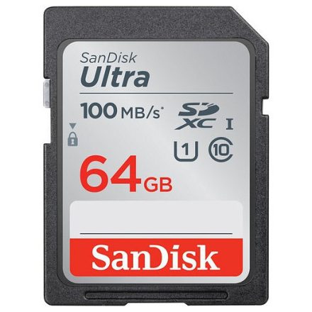 SanDisk Ultra SDXC 64GB (100 MB/s) (class 10)