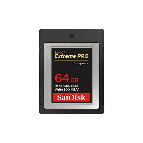   SanDisk Extreme PRO CFExpress Type B 64GB memóriakártya (1500/800 MB/s sebesség) (186484)