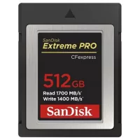   SanDisk Extreme PRO CFExpress Type B 512GB memóriakártya (1700/1400 MB/s sebesség) (használt)