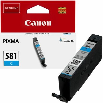 Canon CLI581 eredeti tintapatron (cyan/kék)