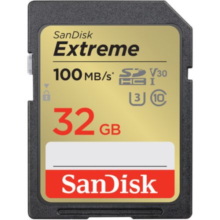 SanDisk Extreme SDHC 32GB (UHS-1, class 10) (100MB/s)(215402)
