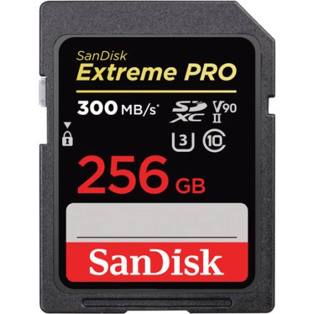 SanDisk SDXC Extreme PRO 256GB U3 V90 (UHS-II) (300MB/s) (215414)
