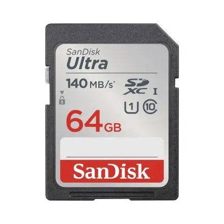 SanDisk Ultra SDXC 64GB (140MB/s) (class 10) UHS-1