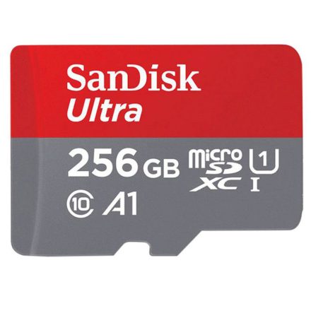 SanDisk Ultra microSDXC 256GB 150MB/s A1 Class 10 UHS-I + adapter