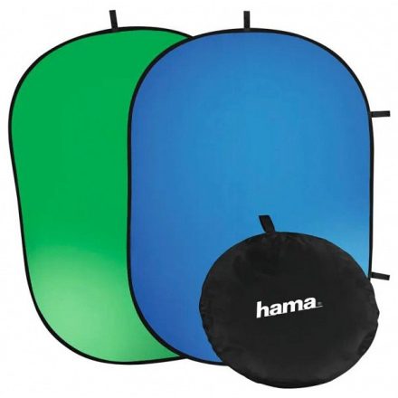 Hama összecsukható háttér 2in1, zöld/kék,150 x 200cm