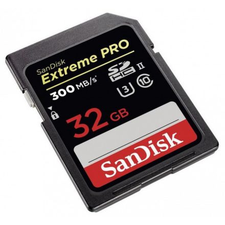 SanDisk Extreme PRO SDHC U3 32GB (300MB/s) (használt)