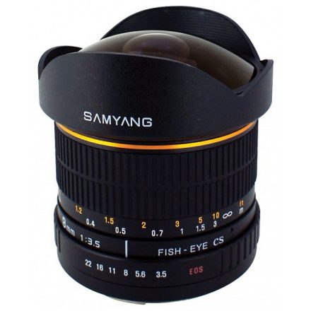 Samyang 8mm f/3.5 Asph IF MC Fisheye CS (Canon) (használt)