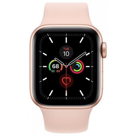 Apple Watch Series 5 GPS 40 mm (arany) (rózsakvarcszínű sportszíj)