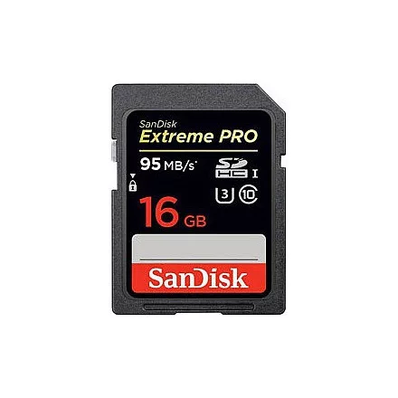 SanDisk Extreme PRO SDHC U3 16GB (95MB/s) (használt)
