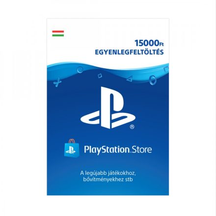 Sony PlayStation Network 15000 Ft-os feltöltőkártya