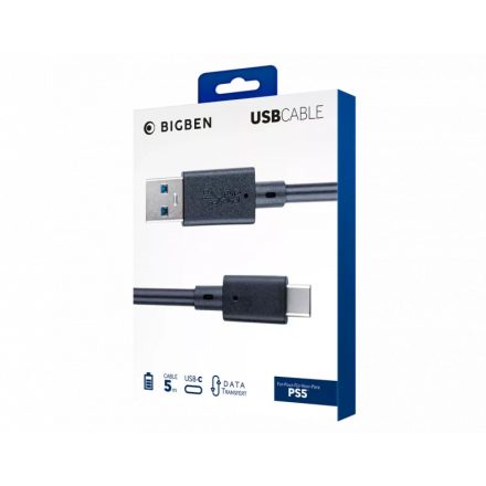 Nacon PS5 USB-C töltő- és adatkábel (5m)