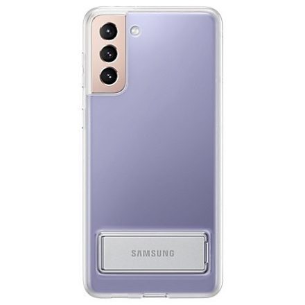 Samsung EF-JG996CTEGWW Galaxy S21 Plus állvány tok (átlátszó)