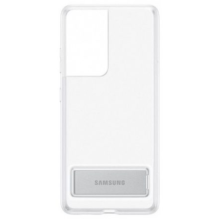 Samsung EF-JG998CTEGWW Galaxy S21 Ultra állvány tok (átlátszó)
