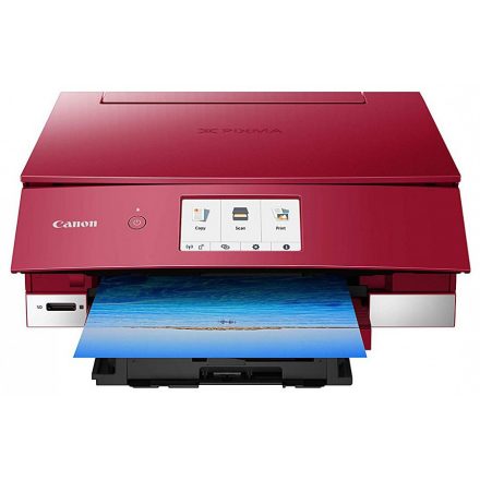 Canon PIXMA TS8252 multifunkciós tintasugaras nyomtató (piros)