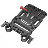   SmallRig V Mount Battery Plate with Dual 15mm Rod Clamp (3016)