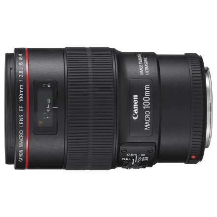 Canon EF 100mm f/2.8L Macro IS USM (használt)