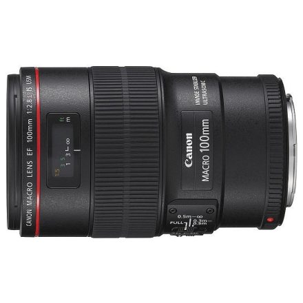 Canon EF 100mm f/2.8L Macro IS USM (használt IV)