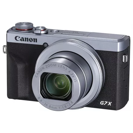 Canon PowerShot G7 X Mark III (ezüst) (használt)