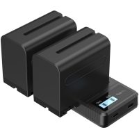   SmallRig NP-F970 fényképezőgép akkumulátor és töltő készlet (3823)