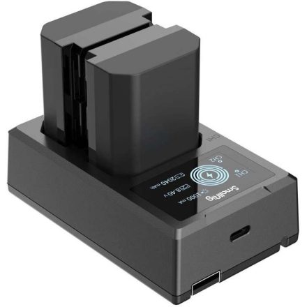 SmallRig NP-FZ100 akku és töltő szett (2db akku és dual töltő) (használt)