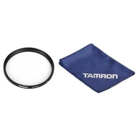 Tamron 67mm szűrő és törlőkendő szett