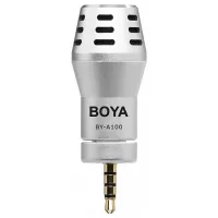 Boya A100 mini mikrofon (ezüst)