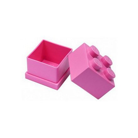 LEGO 2x2 mini tárolódoboz pink (40111739)