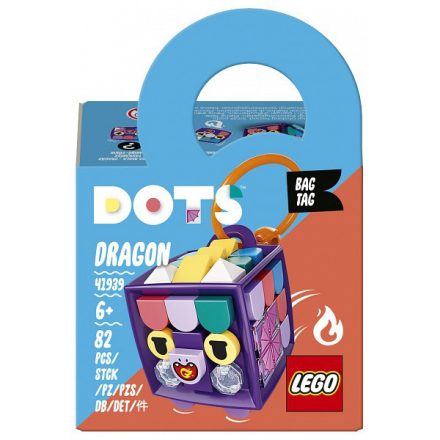 LEGO DOTs Sárkányos táskadísz (41939)
