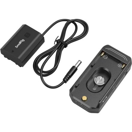 SmallRig NP-F Battery Adapter Mount Plate Kit with NP-FZ100 Dummy Battery Power Cable 4341