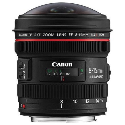 Canon EF 8-15mm f/4L USM Fisheye (használt II)