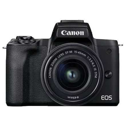 Canon EOS M50 Mark II kit (EF-M 15-45mm f/3.5-6.3 IS STM) (fekete) (használt)
