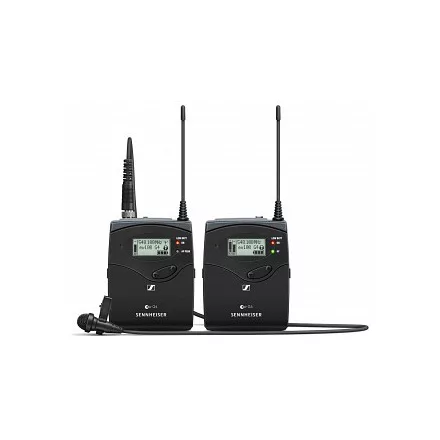 Sennheiser EW 112P G4-B kamerás csíptetős mikrofonos szett (509509)