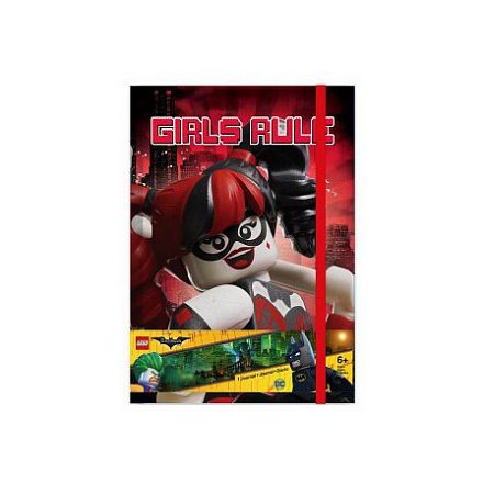LEGO Batman Girls Rule jegyzetfüzet (51731)
