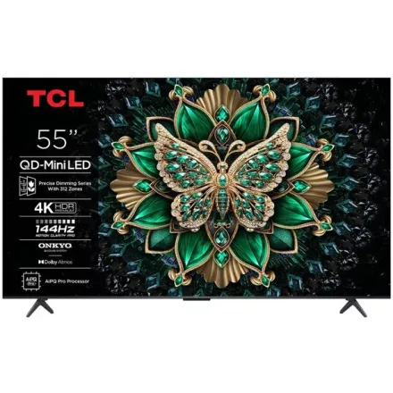 TCL 55C6K 55" 4K Premium QD-MiniLED Televízió