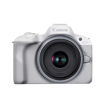 Canon EOS R50 kit (RF-S 18-45mm f/4.5-6.3 IS STM) (fehér) (használt)