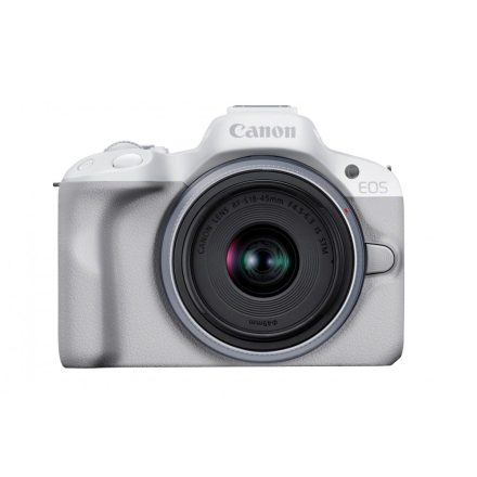 Canon EOS R50 kit (RF-S 18-45mm f/4.5-6.3 IS STM) (fehér)