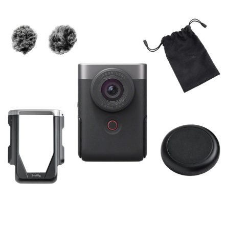 Canon PowerShot V10 Advanced Vlogging kit (ezüst)
