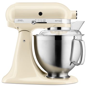   KitchenAid Artisan prémium robotgép 4,8L (mandulakrém) (5KSM185PSEAC)