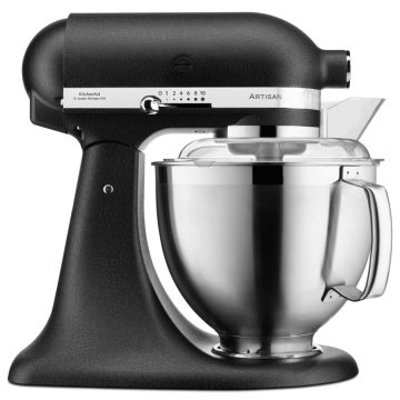   KitchenAid Artisan prémium robotgép 4,8L (öntöttvas fekete) (5KSM185PSEBK)