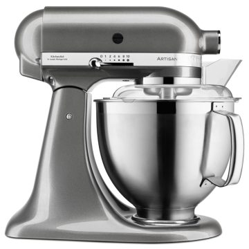   KitchenAid Artisan prémium robotgép 4,8L (medál ezüst) (5KSM185PSEMS)