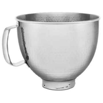   KitchenAid 4,8 literes rozsdamentes acél tál robotgéphez (kalapált) (5KSM5SSBHM)