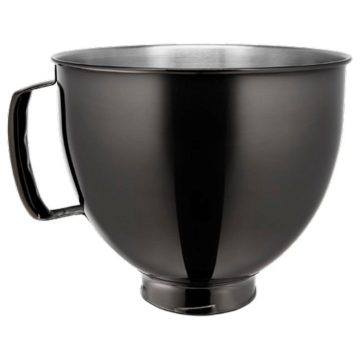   KitchenAid 4,8 literes rozsdamentes acél tál robotgéphez (sugárzó fekete) (5KSM5SSBRB)
