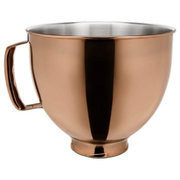   KitchenAid 4,8 literes rozsdamentes acél tál robotgéphez (sugárzó réz) (5KSM5SSBRC)