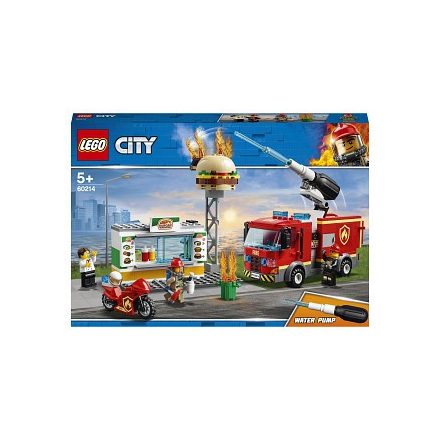LEGO City Tűzoltás a hamburgeresnél (60214)