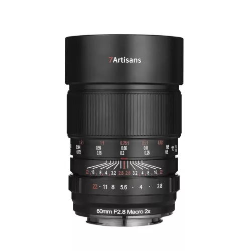   7Artisans 60mm f/2.8 2x Macro full frame objektív (Canon RF)