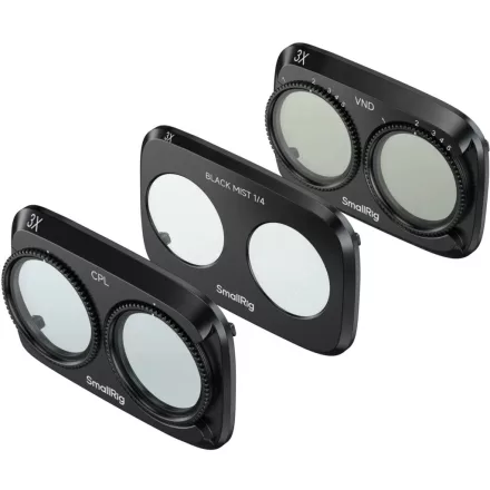 SmallRig VND1-5, CPL & 1/4 Black Mist Filter Kit for DJI Osmo Pocket 4P (6649)