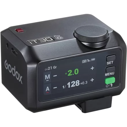 Godox iT30Pro fényképezőgép vaku (Olympus/Panasonic) (fekete)